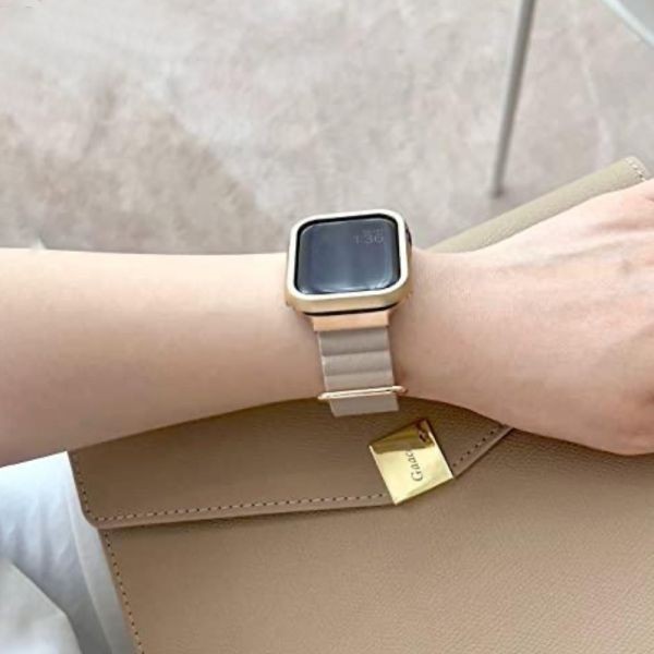 Apple band beige Watch Apple watch leather 42mm