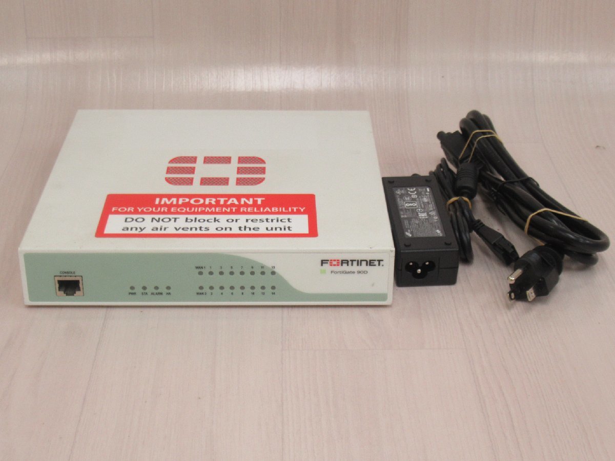 2022年新作入荷 保証有 13662# ZZH Ω Fortinet【 領収書発行可