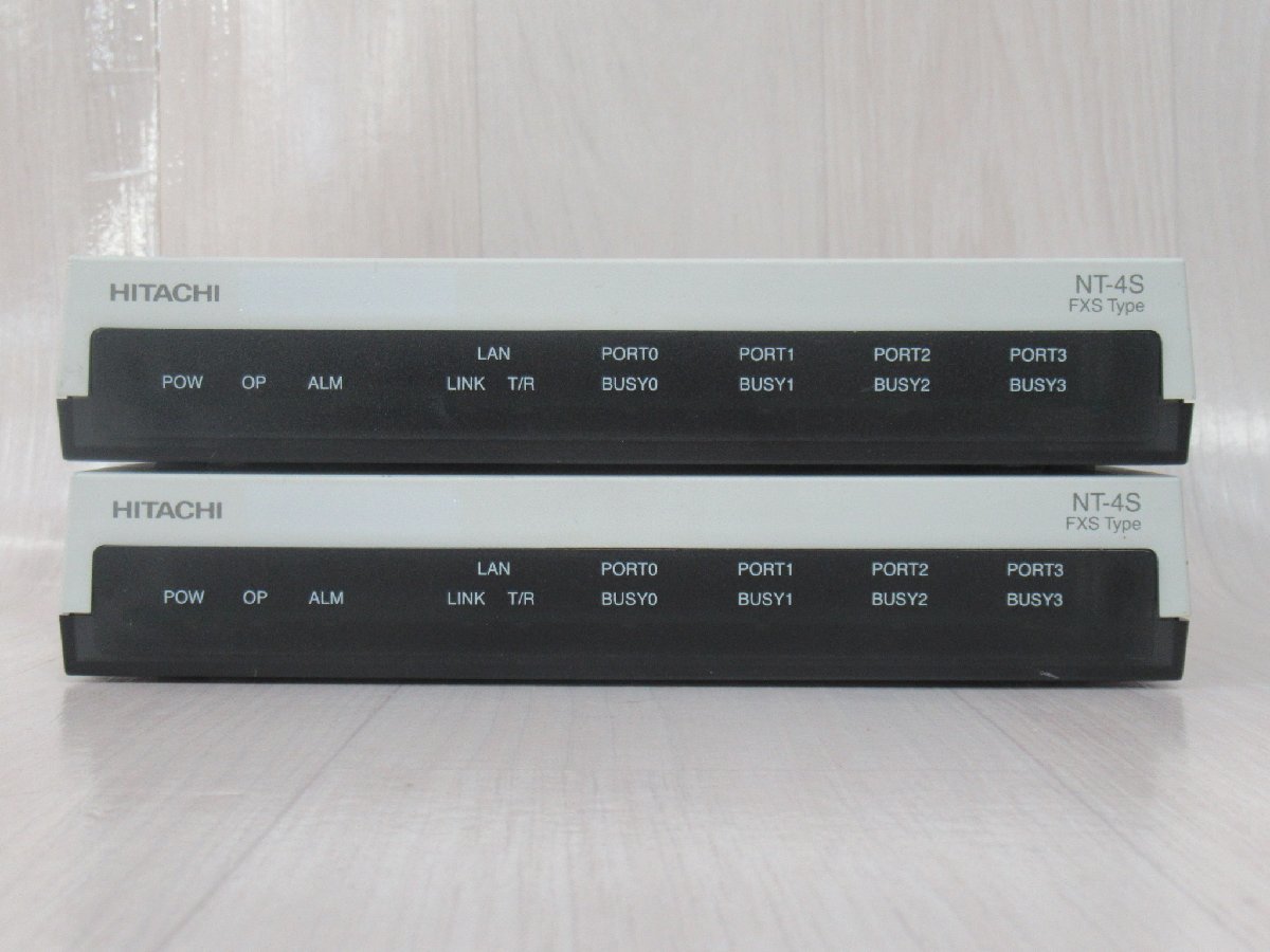△Ω ZU1 13743# 保証有 HITACHI【 NT4S-FXSSIPB-0A 】(2台セット △Ω ZU1 13743# 保証有 HITACHI【 NT4S-FXSSIPB-0A 】(2台セット