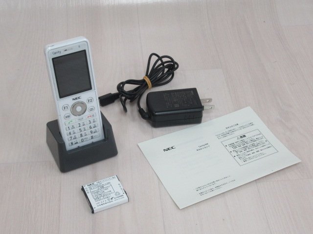 限定版 ΩYI 450 初期化済 取説・電池付 コードレス電話機 PS8D-NW Carrity-NW NEC 19年製 保証有 o NEC 限定版 ΩYI 450 初期化済 取説・電池付 コードレス電話機 PS8D-NW Carrity-NW NEC 19年製 保証有 o NEC