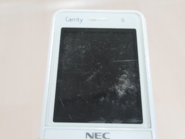 ΩYI 456 o 保証有 15年製 NEC Carrity-NW PS8D-NW コードレス電話機 取説・電池付 初期化済_画像3