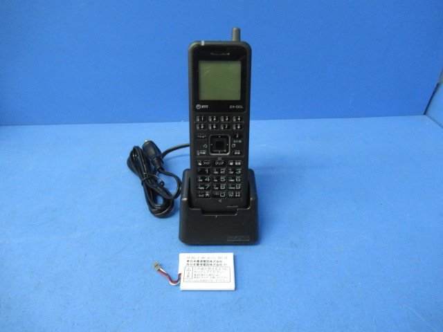 ^Ω guarantee have ZA2 5766) ZX-DCL-PS-(1)(K) NTT αZX digital cordless telephone machine used business ho n receipt issue possibility including in a package possible 21 year made V7.00