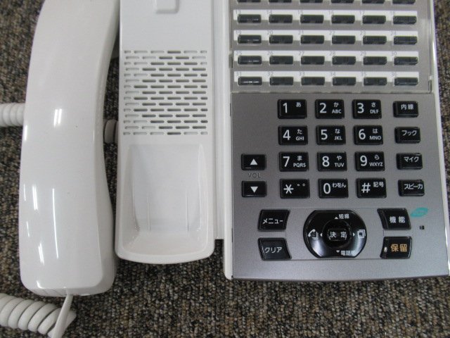 Ω保証有 ZK1 6123) NX2-(36)IPTEL-(1)(W) NTT αNXⅡ NXⅡ 36ボタンIP電話機 中古ビジネスホン 領収書発行可能 同梱可 東16年製_画像5