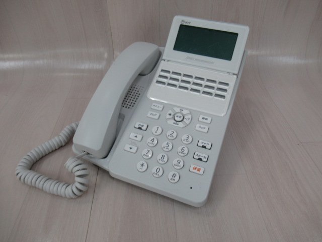 Ω保証有ZK1 6139) A1-(18)STEL-(2)(W) NTT αA1 18ボタンスター電話機