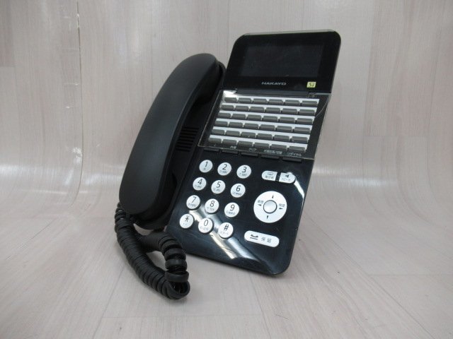 Ω保証有 ZK1 6171) NYC-36Si-SDB 2台 ナカヨ NAKAYO S-integral 36ボタン標準電話機 中古ビジネスホン 領収書発行可能 同梱可 18年製の画像2