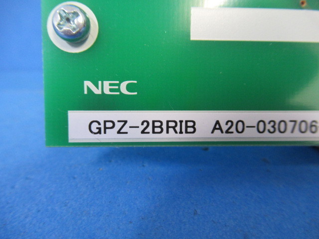 ・LF1 14916◆保証有 16年製 NEC GPZ-2BRIB UNIVERGE SV9300 増2ISDN・祝10000！取引突破！！_画像5