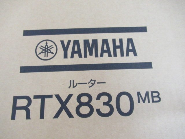 ア 13566※未使用品 YAMAHA ヤマハ ギガアクセスVPNルーター【RTX830MB】第一興商　通信カラオケDAM専用_画像3