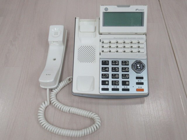 ΩZV3 541 o 保証有 MKT/ARC-18DKHF/P-W 14年製 IP OFFICE 18ボタン多機能電話機 5台セット_画像2