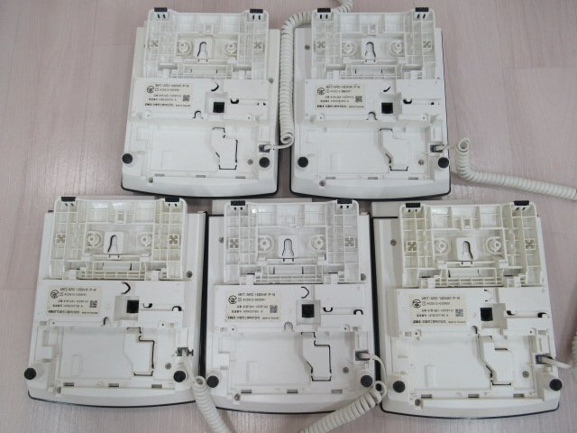 ΩZV3 541 o 保証有 MKT/ARC-18DKHF/P-W 14年製 IP OFFICE 18ボタン多機能電話機 5台セット_画像9