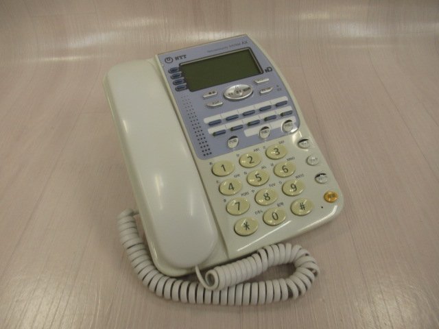 上等な Ω ZP2 13636※保証有 NTT AX-BTEL(1)(W) 標準電話機 動作OK・祝