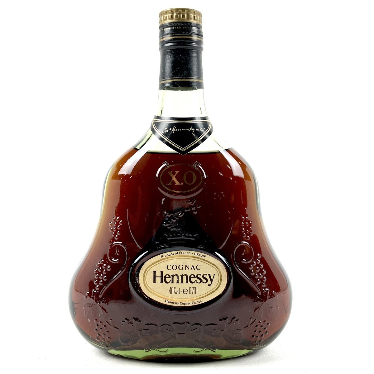 ヘネシー Hennessy XO 金キャップ グリーンボトル 700ml ブランデー コニャック 【古酒】 食品、飲料 飲料 アルコール 