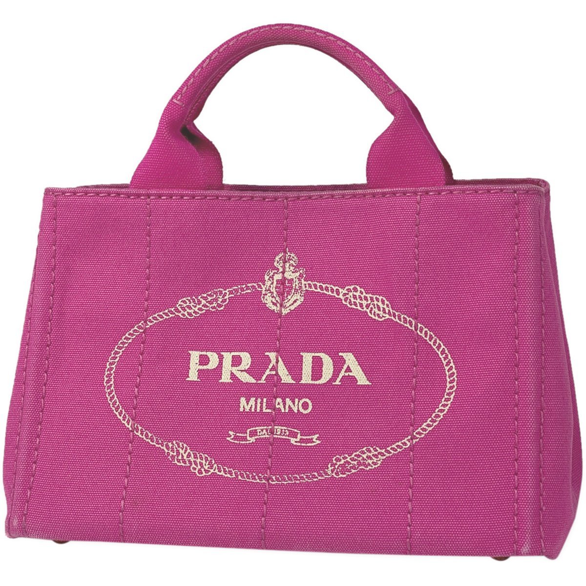 熱い販売 トート カナパ PRADA プラダ ミニ 【中古】 レディース