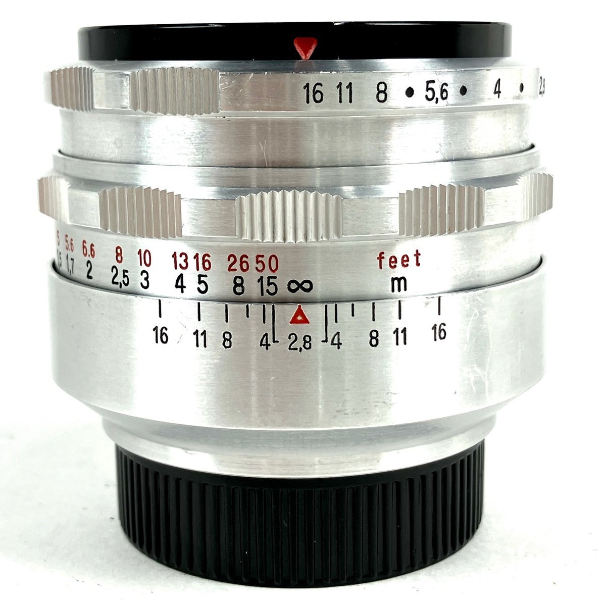 おすすめ 50mm Tessar Zeiss Carl カール・ツァイス F2.8 【中古】 一眼カメラ用（マニュアルフォーカス） テッサー M42マウント その他