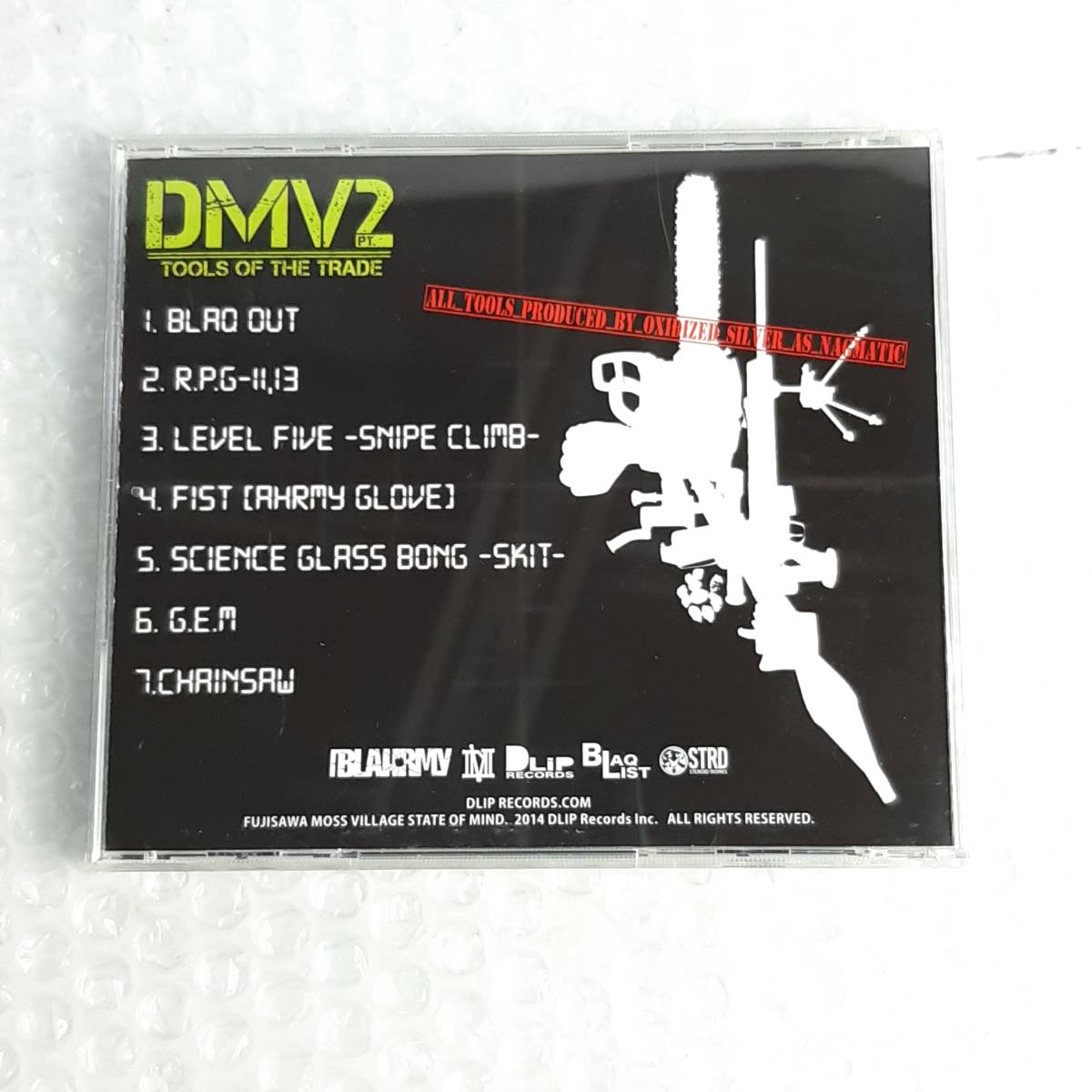 Blahrmy DMV2 Tools Of The Trade DLIP Sheef The 3rd Miles Word Dinary Delta Force CD 帯付き_画像2