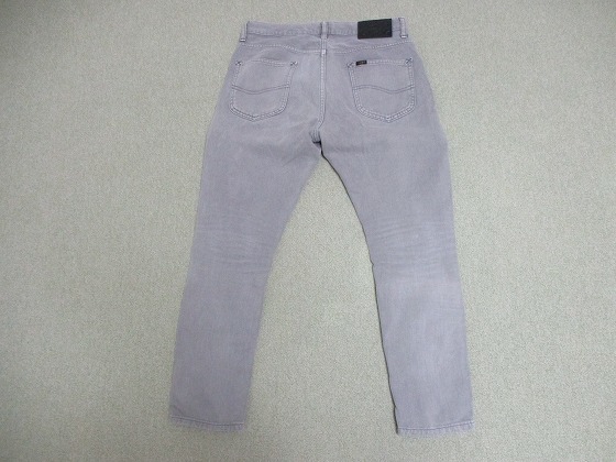 希少モデル nano universe Lee 別注 コラボ Natural ANKLE Vintage Ankle Denim Pants ビンテージ加工 デニムパンツ 29 S ~ M グレー