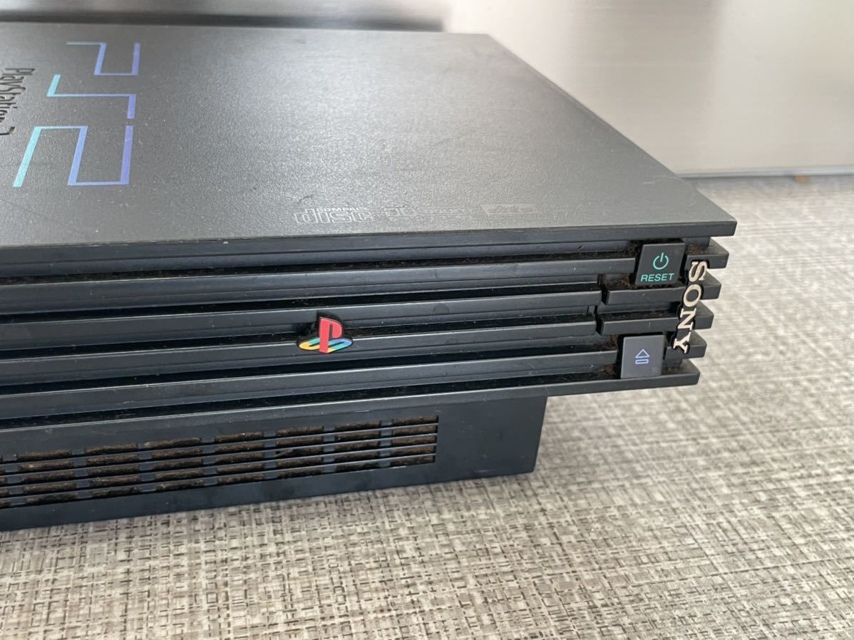 【9696】PlayStation2　本体　SCPH-30000　ブラック　通電確認済_画像3