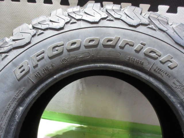 中古タイヤ　245/70R16　BF Goodrich　ALL－Terrain T/A K02　7ｍｍ　2本セット_画像5