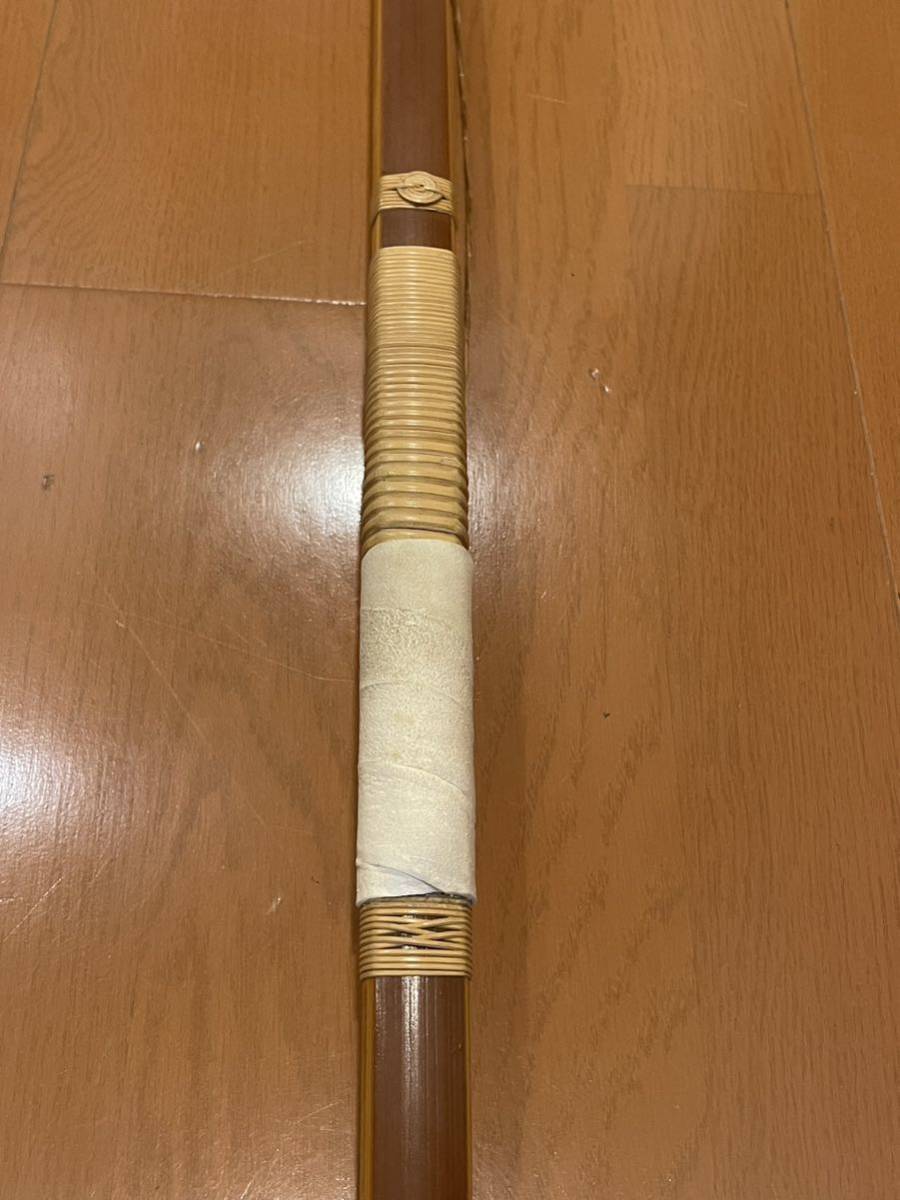 竹弓 一燈斎 銘 弓道 弓矢 弓 スポーツ レジャー 骨董 鹿児島 伝統工芸