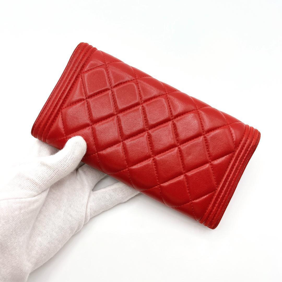 ◇シャネル◇ラムスキン/ボーイシャネル/財布/ブランド/シール:21148769