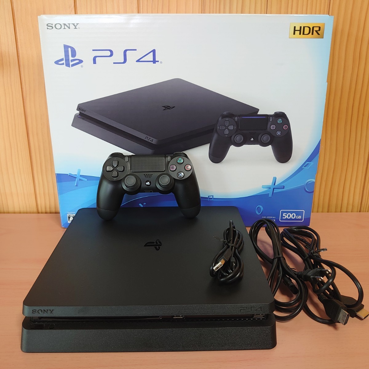 PS4 本体 PlayStation4 CUH-2200AB01 ブラック - 家庭用ゲーム本体