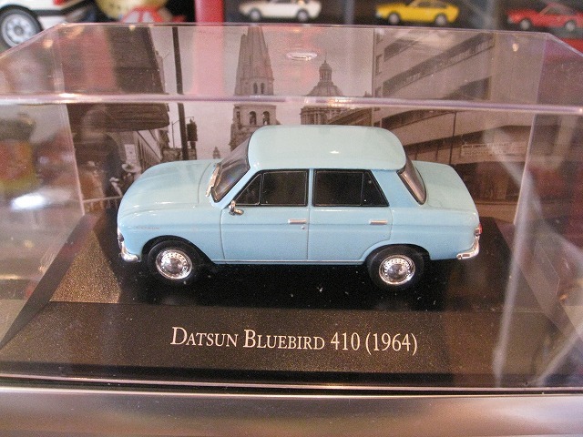 ★イタリアエデイコラ1/43DATSUN ダットサン ブルーバード410 1964 ミントグリーン★_画像2