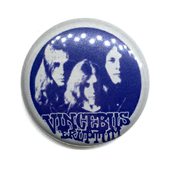 25mm 缶バッジ Blue Cheer Vincebus Eruptum ブルーチアー HEAVY PSYCHE 爆音 The Who_画像1