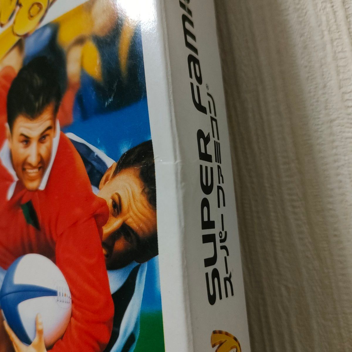 【SFC】スーパーラグビー(Super Rugby) 箱説・ハガキ付き スーパーファミコン
