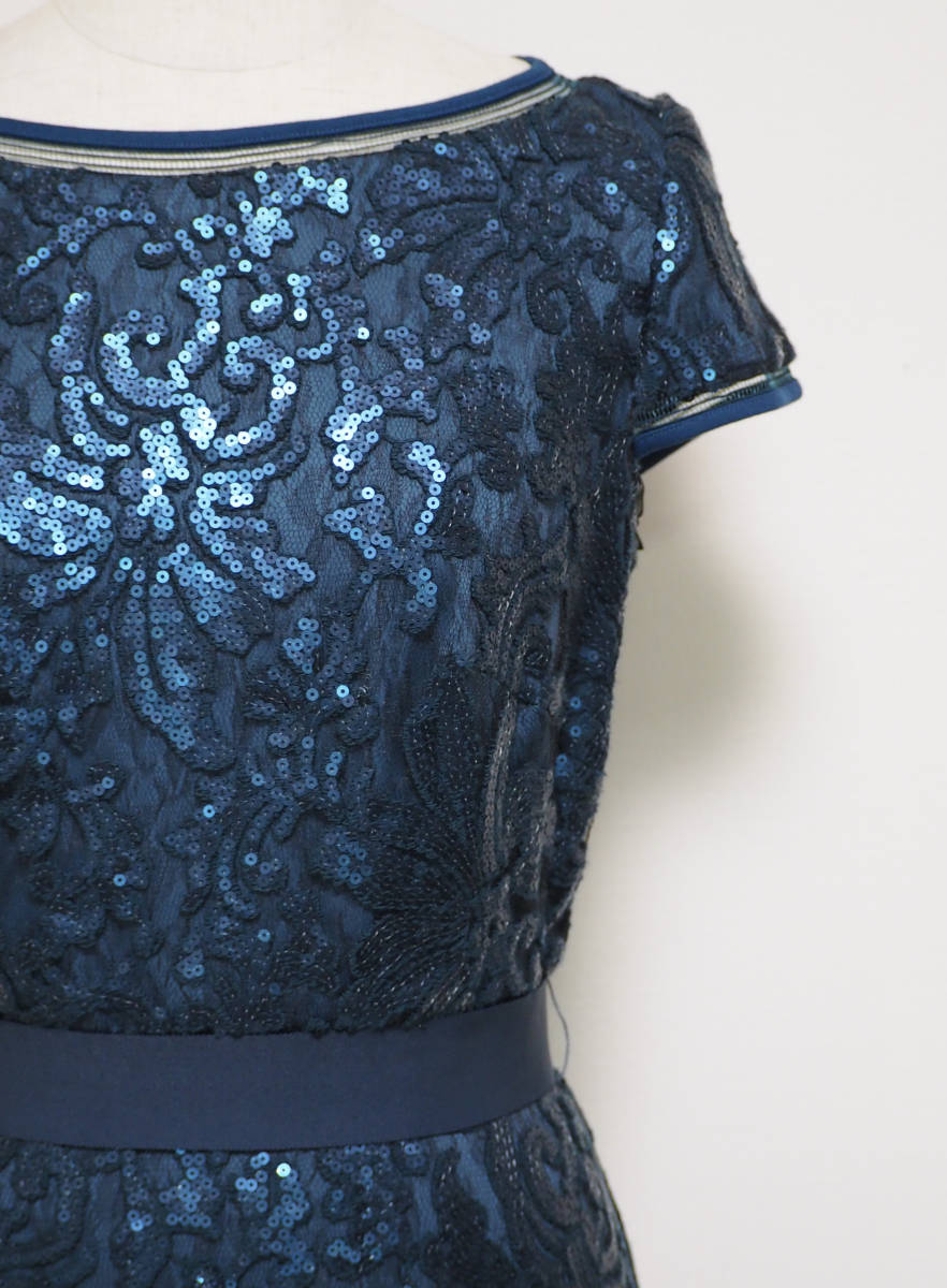 TADASHI SHOJI タダシショージ TEAL ワンピース 「6P 」/ 9−11号
