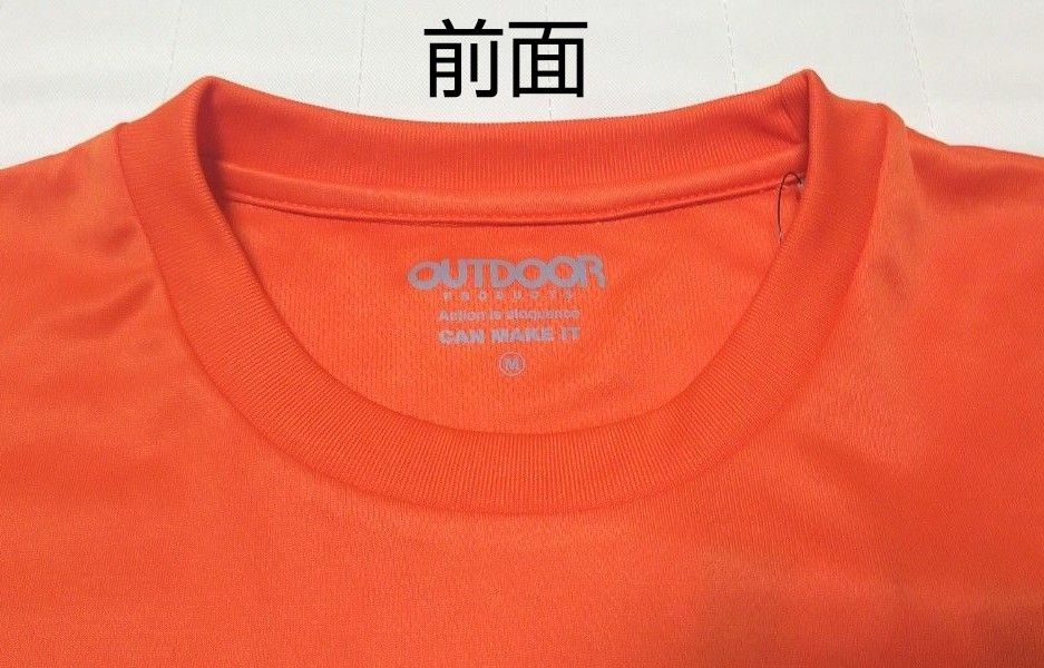 未使用　アウトドアプロダクツ　メンズ　Tシャツ　サイズM　オレンジ　トップス　半袖　タグ付き　OUTDOOR PRODUCTS