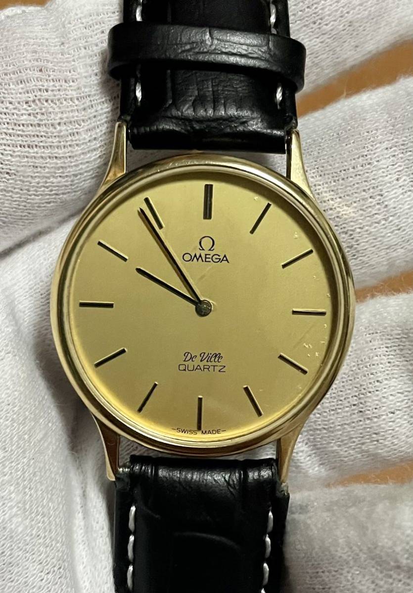 可動品 稼働品 良品 OMEGA オメガ デビル メンズ 腕時計 美品