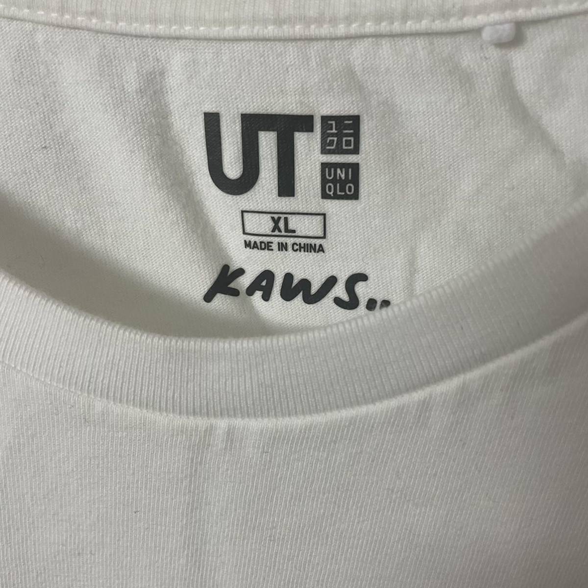 UNIQLO ユニクロ KAWS Tシャツ XL ピンク｜Yahoo!フリマ（旧PayPayフリマ）