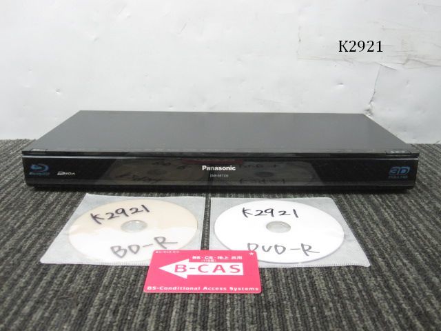 K2921M Panasonic パナソニック BD/HDD レコーダー DMR-BRT300 11年製