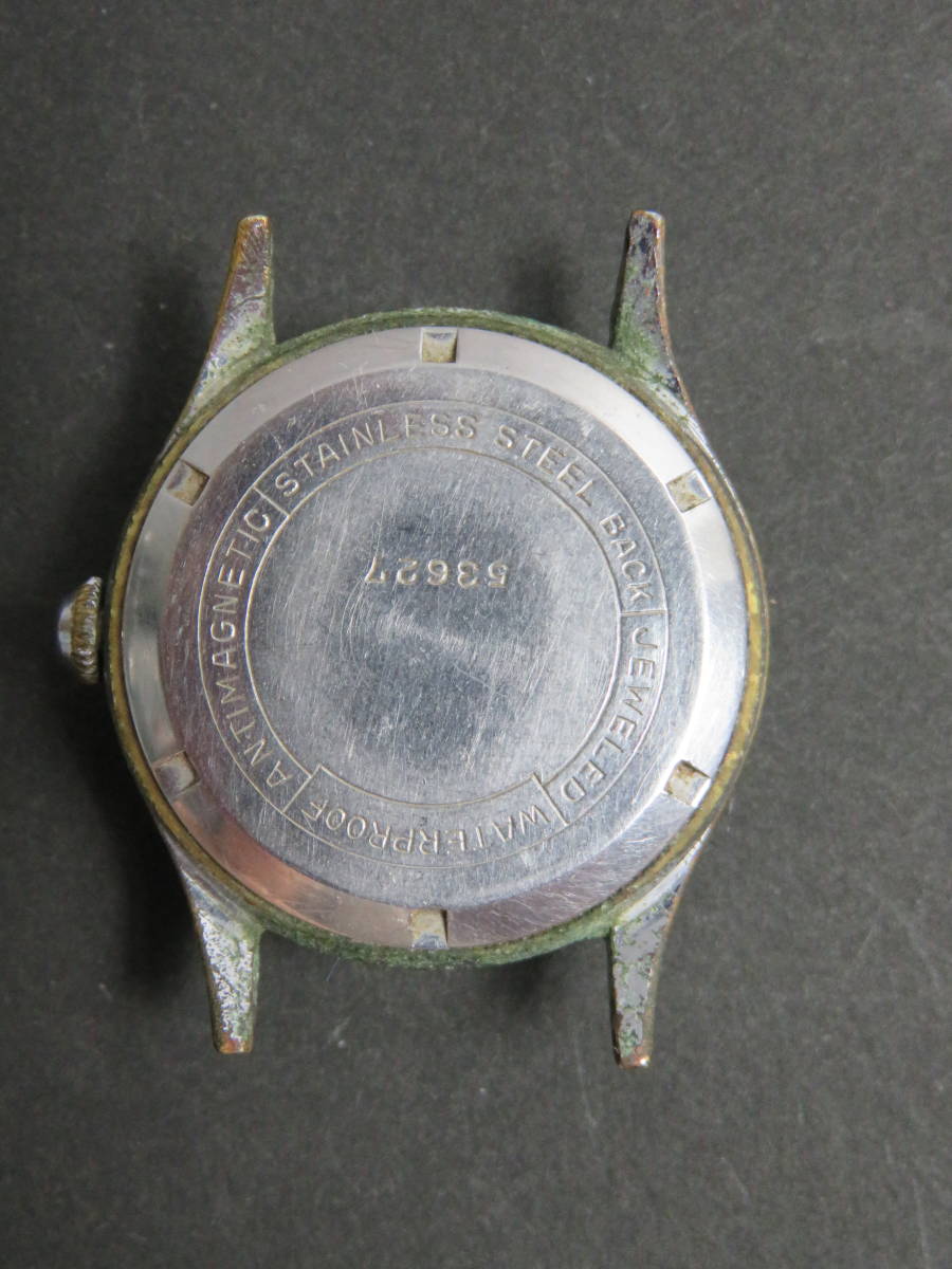 ETTA 手巻き 17石 3針 腕時計 V217 ジャンク_画像3