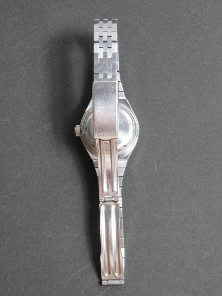 セイコー SEIKO 17石 自動巻き 3針 デイデイト 純正ベルト 2206-0070 女性用 レディース 腕時計 V270 ジャンクの画像4