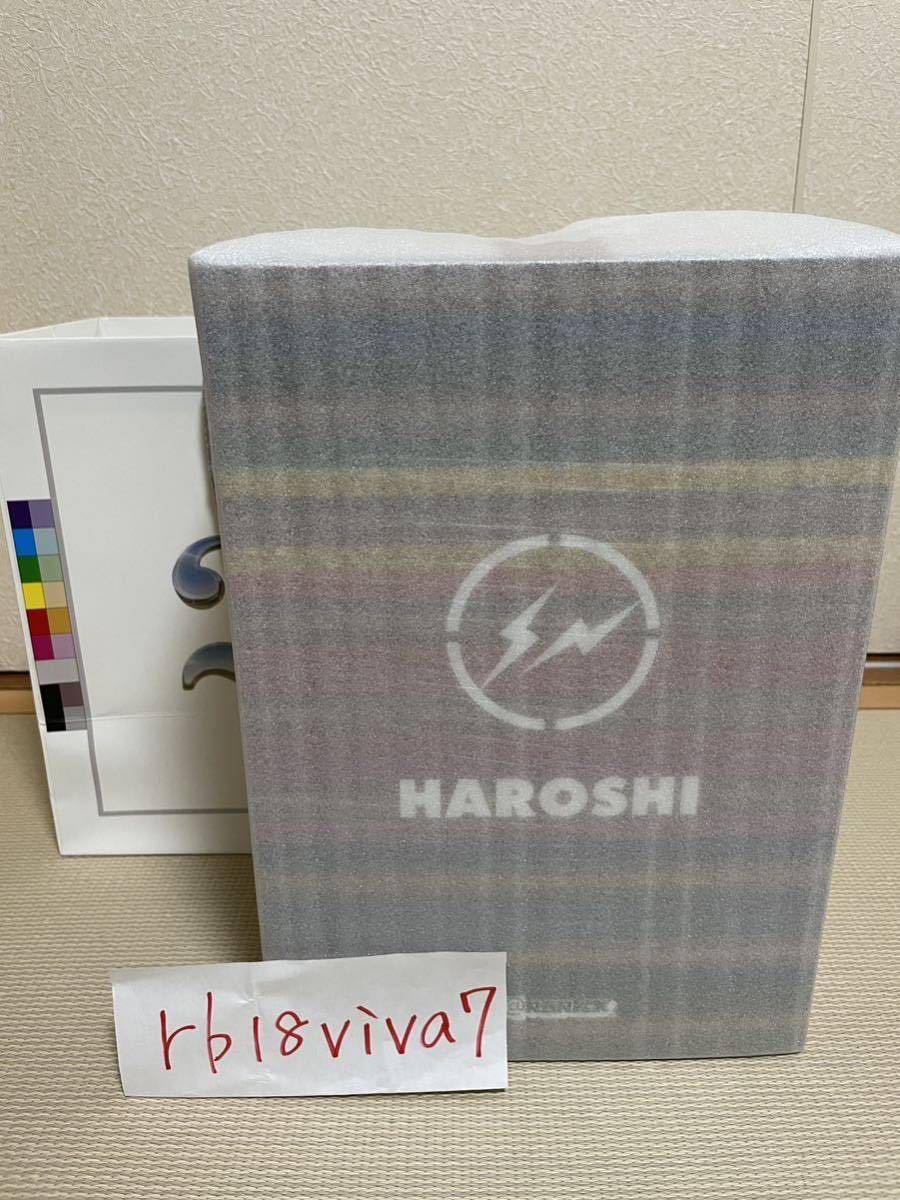 [ new goods unused ]BE@RBRICK Karimoku fragmentdesign HAROSHI carvedwood 400% Bearbrick meti com toy MEDICOM TOYf rug men to