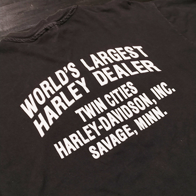 80's Harley Davidson Hanes T-shirt/ハーレー・ヴィンテージ・Tシャツ・ヘインズ・ショベル・ナックル・パンヘッド_画像4