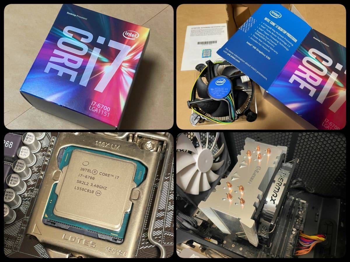 ASUS H170-PRO】【 CPU Core i7 6700（第6世代）】-