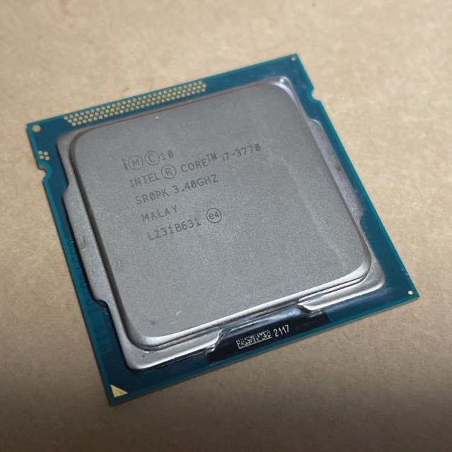 憧れの i7-3770 Core intel + メモリ８G・グラボ・CPUクーラー・電源