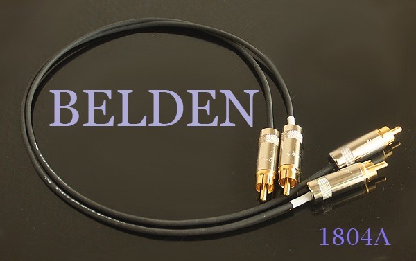 BELDEN ( ベルデン ) / 1804A +REAN:Nys352G:RCAケーブル 150cmペア