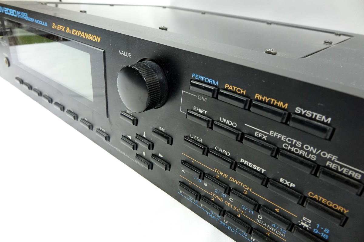 Roland JV-2080 * ローランド 音源モジュール Roland JV-2080 * ローランド 音源モジュール