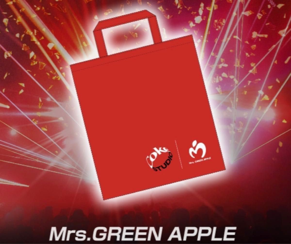 Mrs. GREEN APPLE ミセスグリーンアップル　コカコーラ　トートバッグ