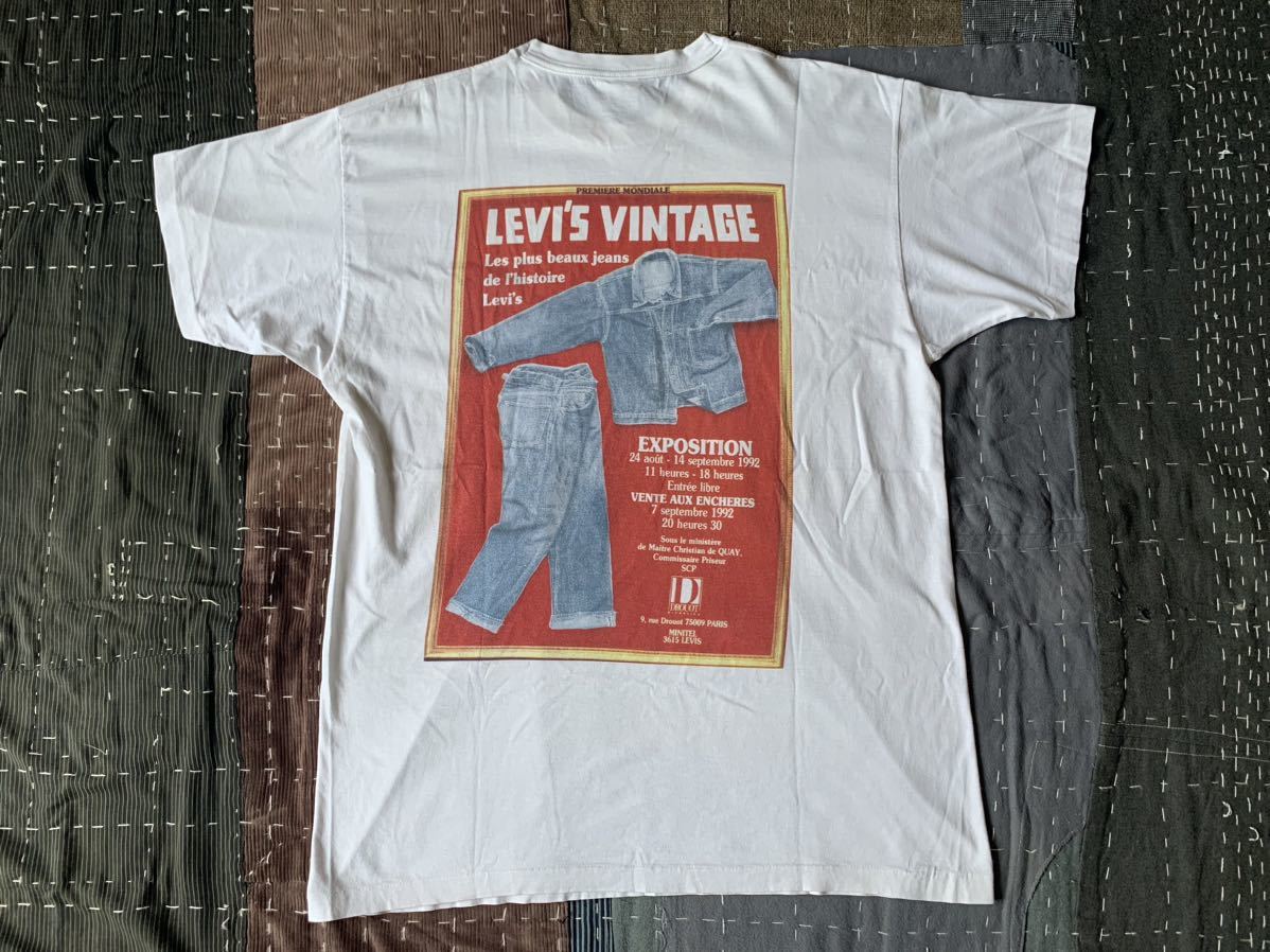 Yahoo!オークション - 90s XL 染込み levi's vintage Tシャ Yahoo!オークション - 90s XL 染込み levi's vintage Tシャ