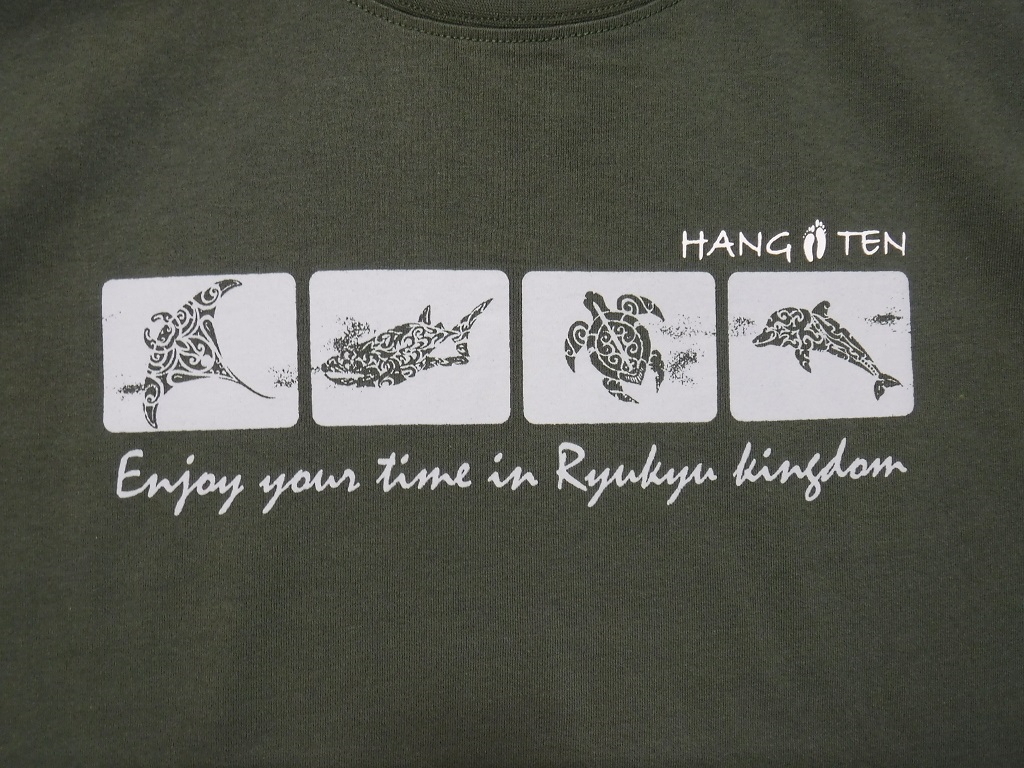 即決■★HANGTEN / Okinawa★■Tシャツ:SIZE=M_画像4