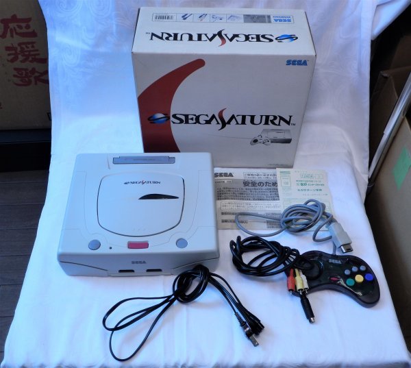 5556 美品現状品☆ SEGA SEGASATURN HST-3220 HSS-0101 スケルトン コントローラー セガ セガサターン