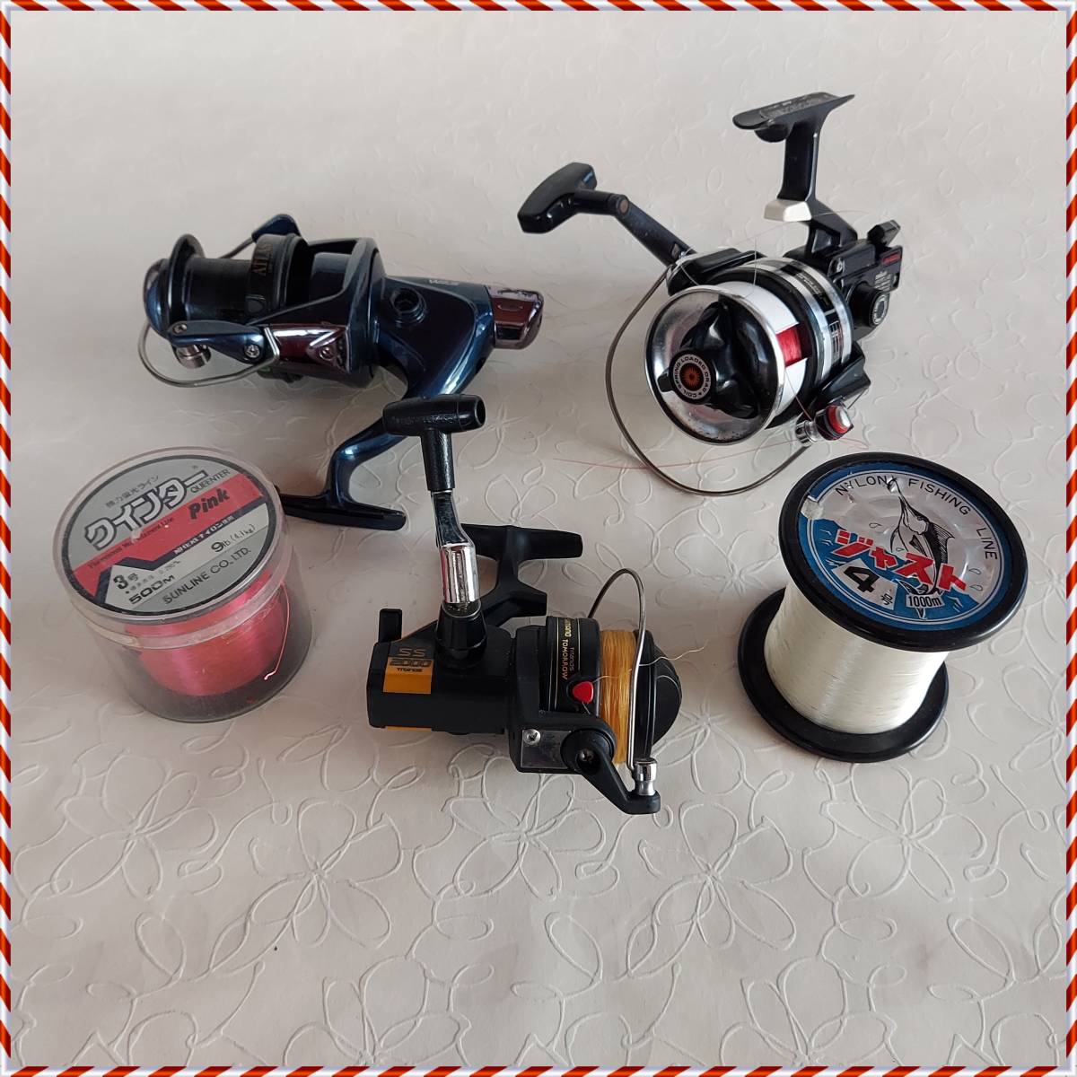 reel 3 piece /DAIWA SPORTLINE MG-5000/SZM ATLAS SURF 6000 spinning reel  /SIMANO SS 2000/ Just 4 number *k Inter 3 number used together : Real Yahoo  auction salling