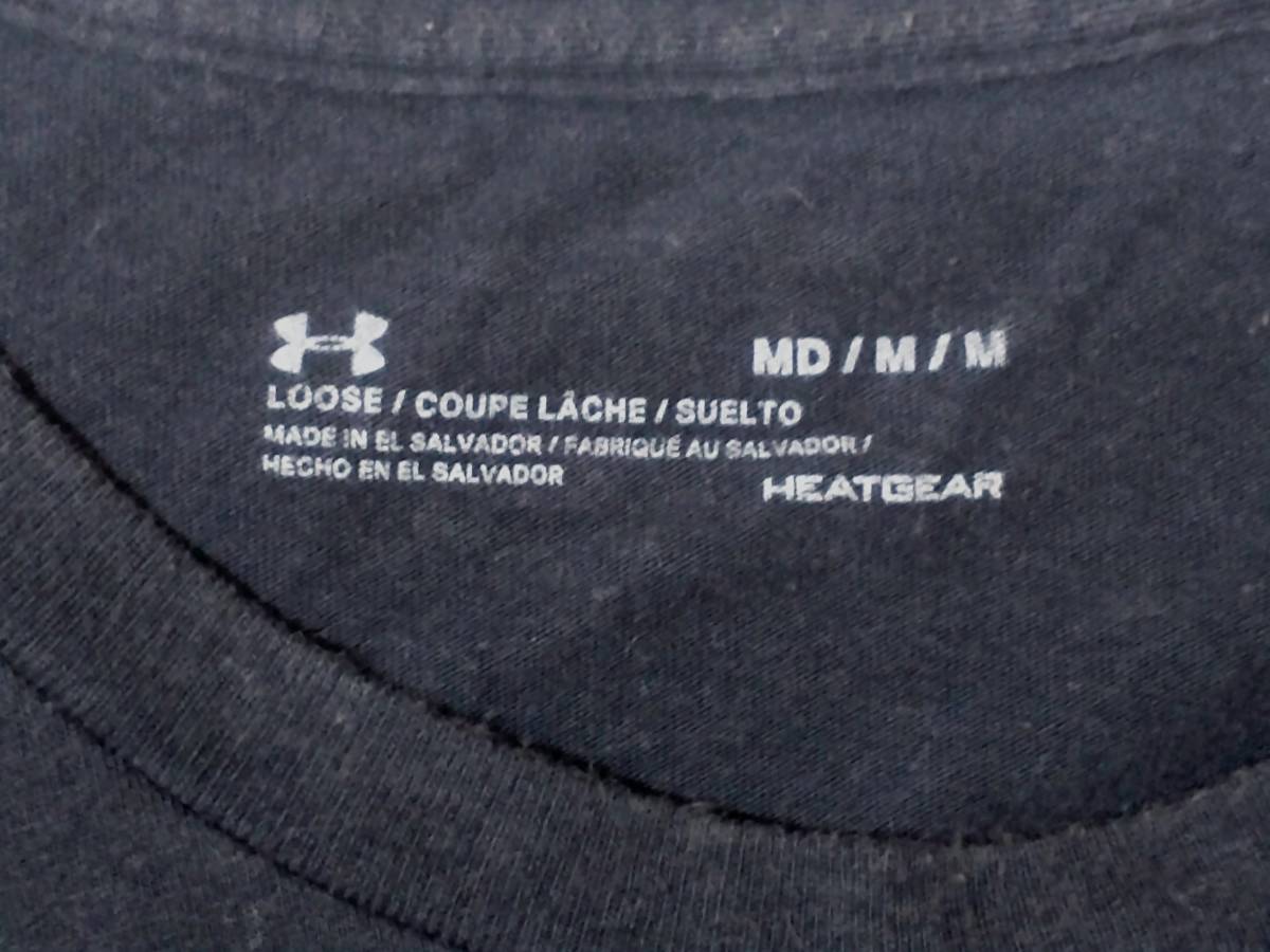 UNDER ARMOUR Freedom 1776 HEAT GEAR USA combat T-shirt UA cut and sewn LOOSE ADULT MEDIUM the US armed forces ARMY military Under Armor 