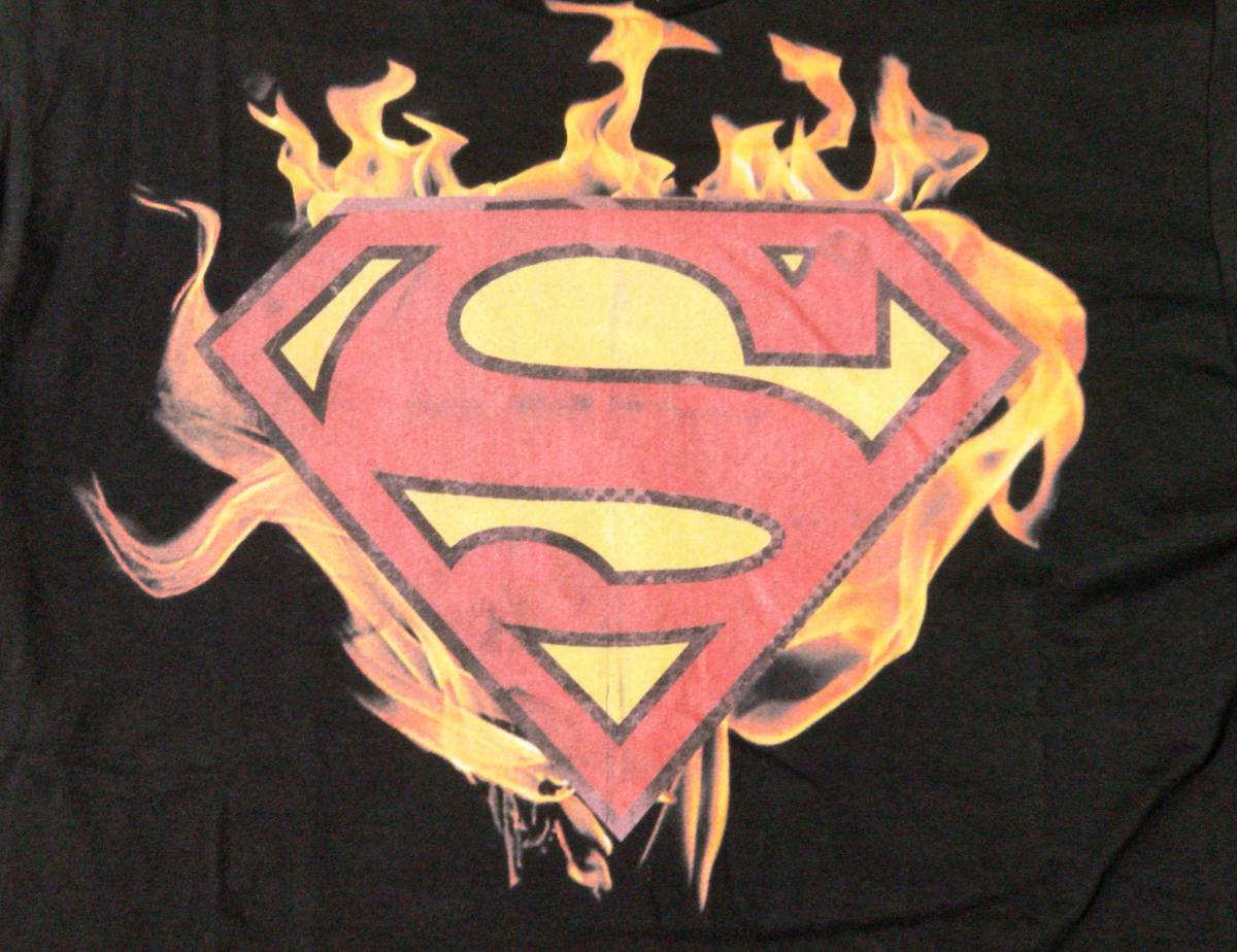 SUPERMAN S Tシャツ トップス カットソー ベース DC COMICS コミックス スーパーマン_画像2