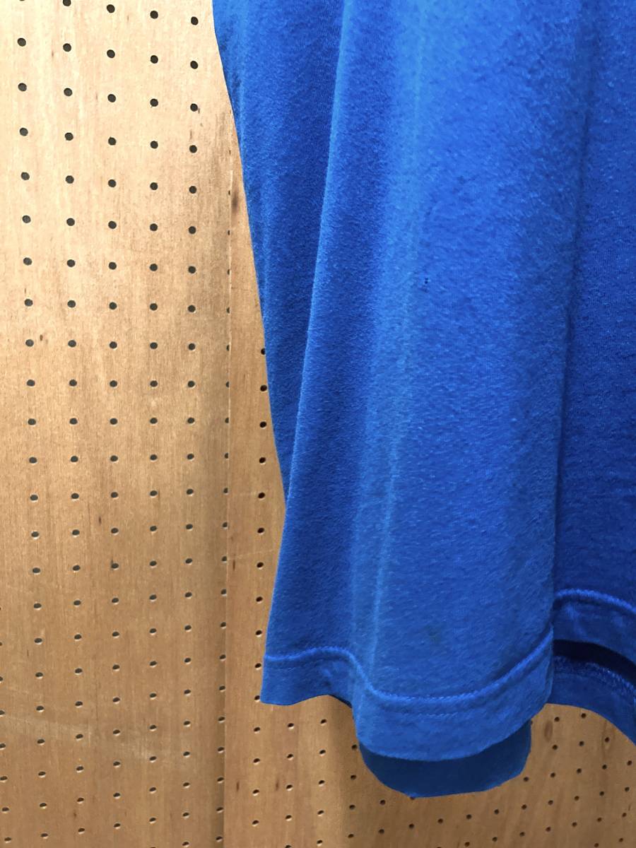 古着 トミーヒルフィガー 半袖 リンガー Tシャツ ワッペン メンズ XXL 2XL 3L カットソー オーバーサイズ ビッグサイズ 大きいサイズ 中古