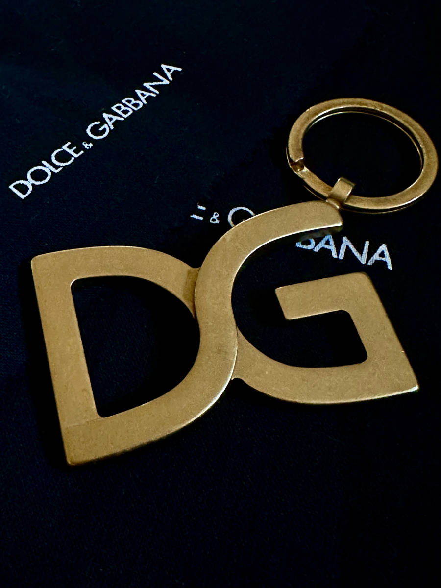 DOLCE&GABBANA ドルチェアンドガッバーナ DG DGロゴ キーホルダー キーリング チャーム DGインフィニティロゴの画像1