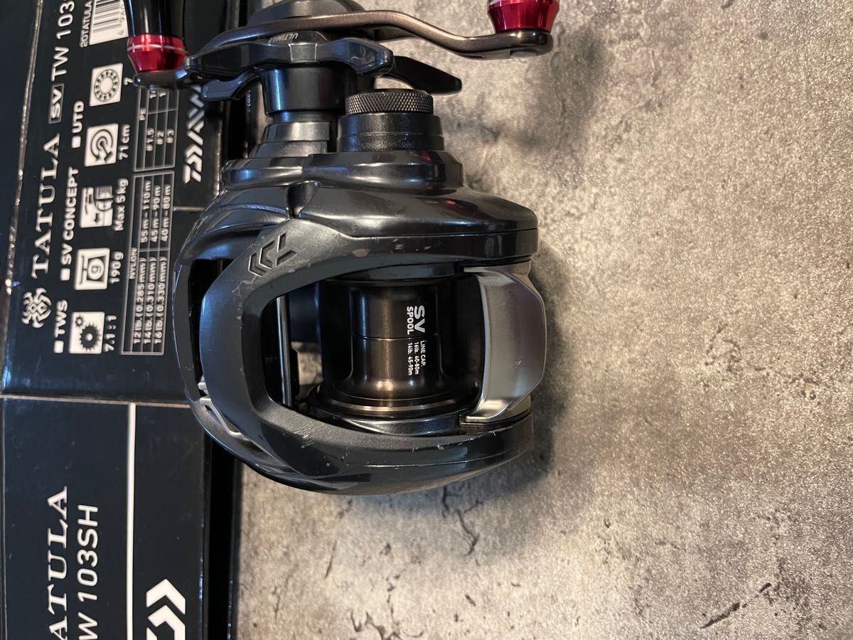 DAIWA 20TATULA SV TW 103HL 中古美品 ハンドルカスタム - リール DAIWA 20TATULA SV TW 103HL 中古美品 ハンドルカスタム - リール